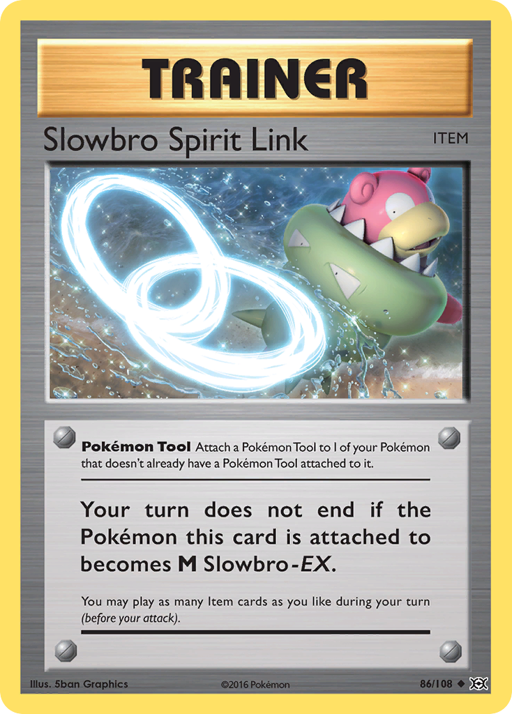 Slowbro Spirit Link (86/108) [XY: Evolutions] | The Gaming-Verse