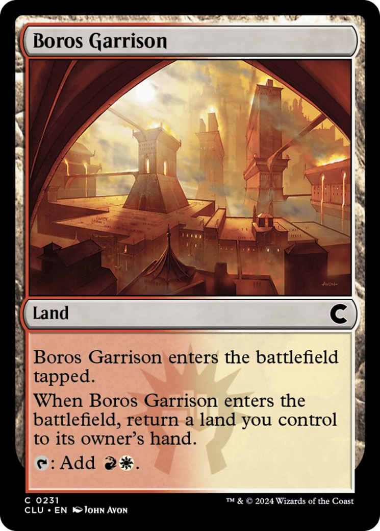 Boros Garrison [Ravnica: Clue Edition] | The Gaming-Verse