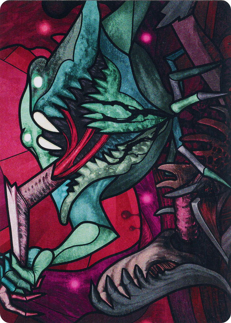 Yargle, Glutton of Urborg Art Card [March of the Machine Art Series] | The Gaming-Verse