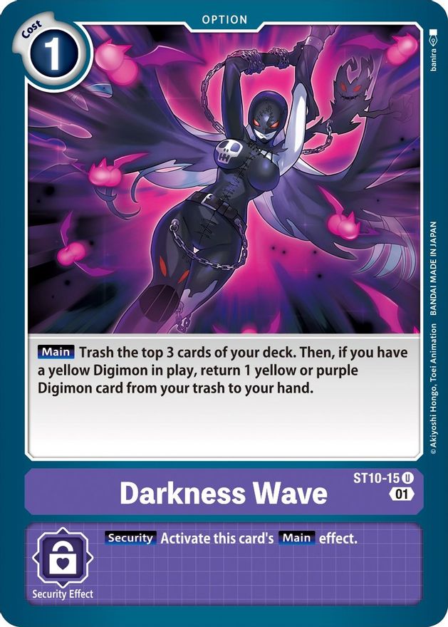 Darkness Wave [ST10-15] [Starter Deck: Parallel World Tactician] | The Gaming-Verse