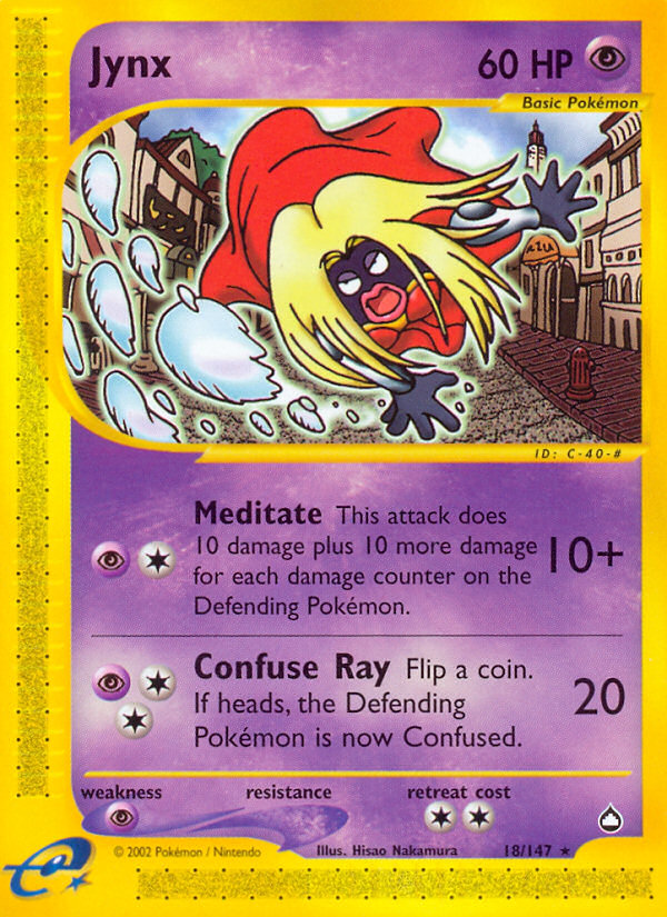 Jynx (18/147) [Aquapolis] | The Gaming-Verse