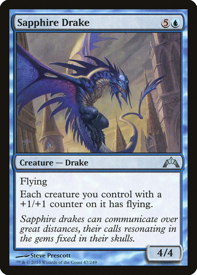 Sapphire Drake [Gatecrash] | The Gaming-Verse