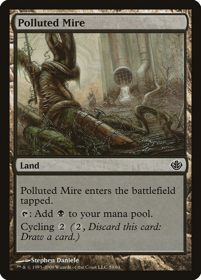 Polluted Mire [Duel Decks: Garruk vs. Liliana] | The Gaming-Verse