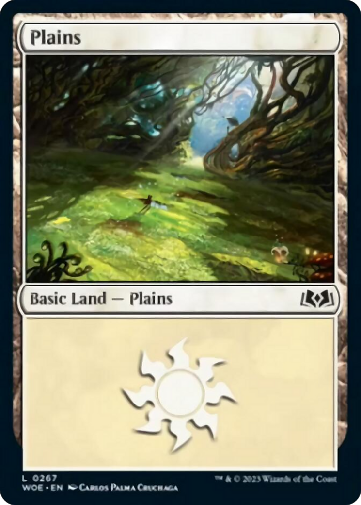 Plains (0267) [Wilds of Eldraine] | The Gaming-Verse