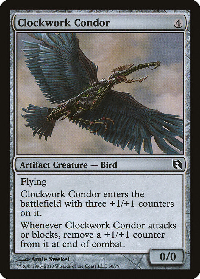 Clockwork Condor [Duel Decks: Elspeth vs. Tezzeret] | The Gaming-Verse