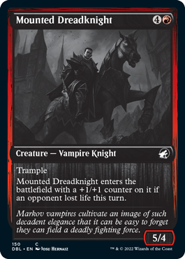 Mounted Dreadknight [Innistrad: Double Feature] | The Gaming-Verse