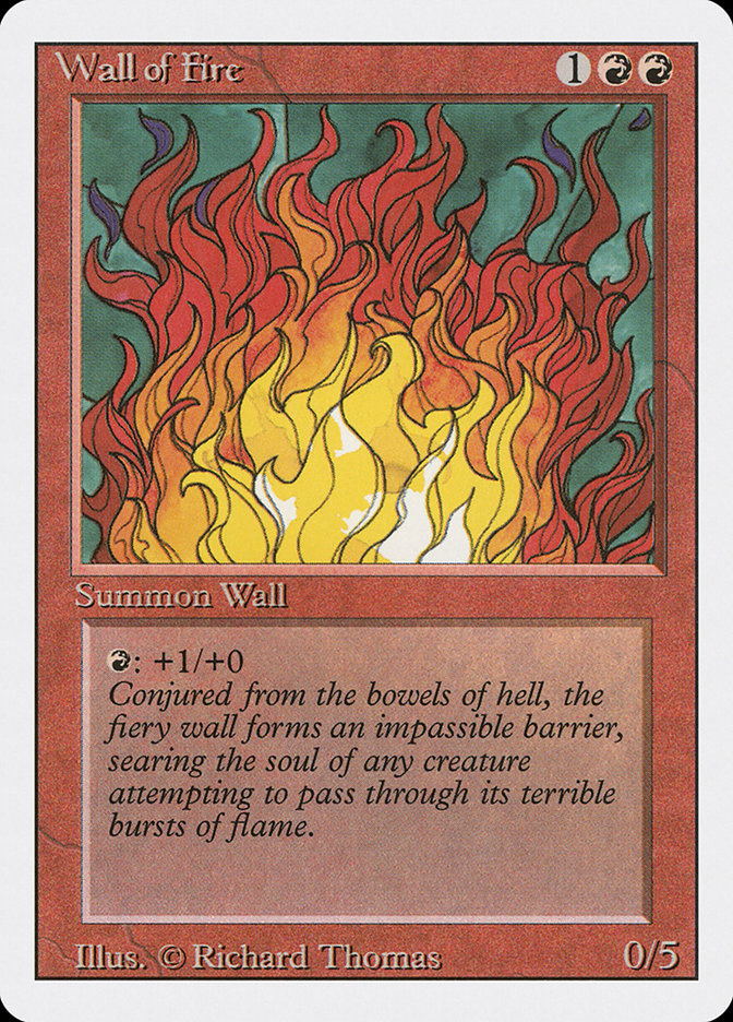 Wall of Fire [Revised Edition] | The Gaming-Verse