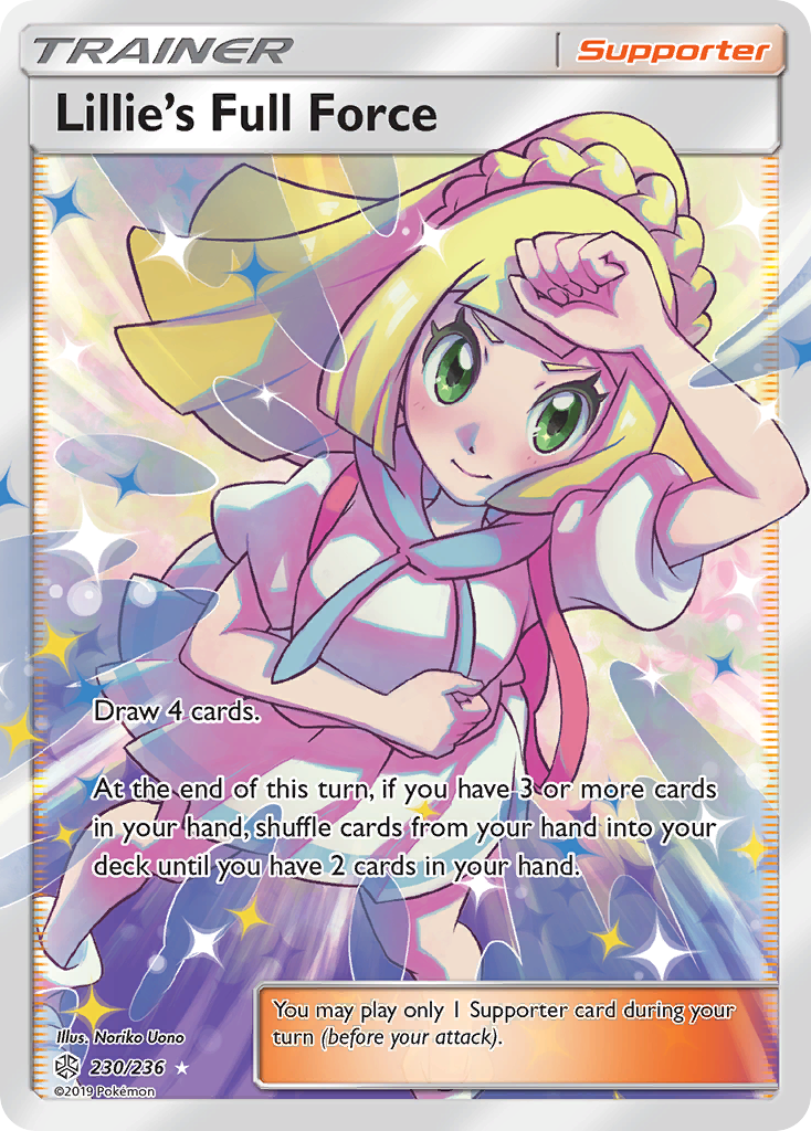 Lillie's Full Force (230/236) [Sun & Moon: Cosmic Eclipse] | The Gaming-Verse