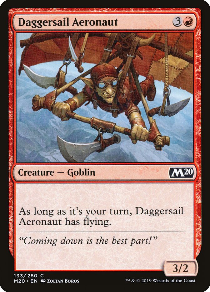 Daggersail Aeronaut [Core Set 2020] | The Gaming-Verse