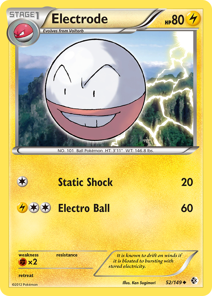 Electrode (52/149) [Black & White: Boundaries Crossed] | The Gaming-Verse