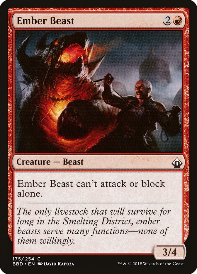 Ember Beast [Battlebond] | The Gaming-Verse