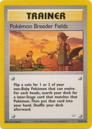 Pokemon Breeder Fields (62/64) [Neo Revelation Unlimited] | The Gaming-Verse