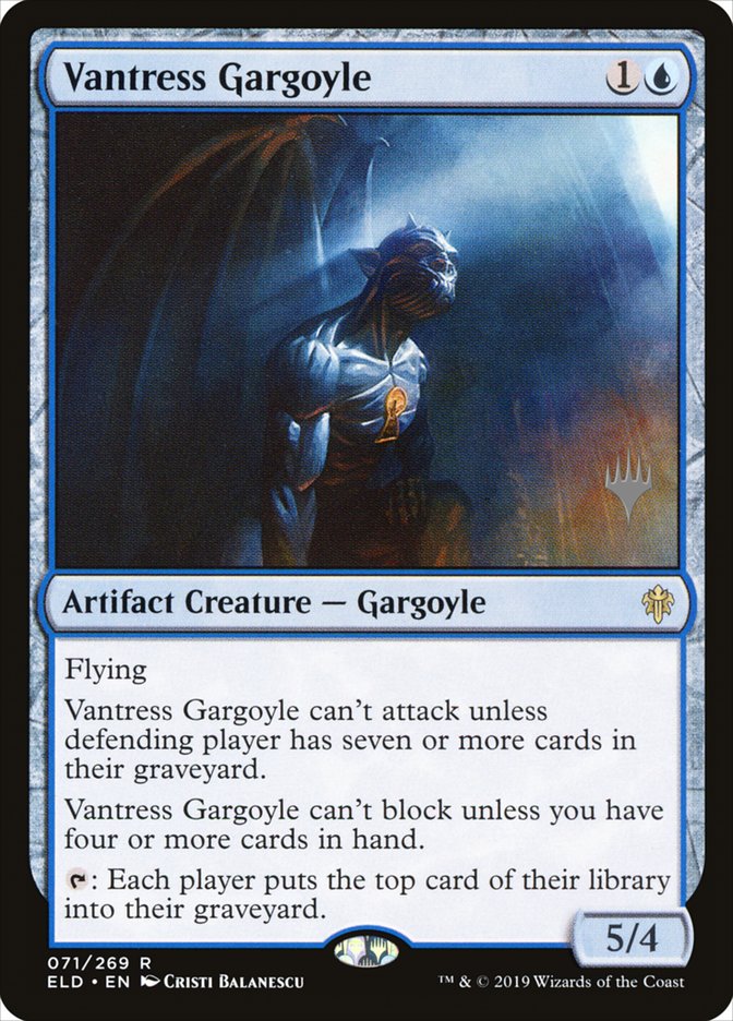 Vantress Gargoyle (Promo Pack) [Throne of Eldraine Promos] | The Gaming-Verse