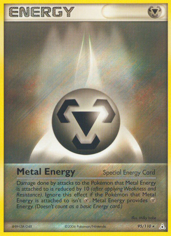 Metal Energy (95/110) [EX: Holon Phantoms] | The Gaming-Verse