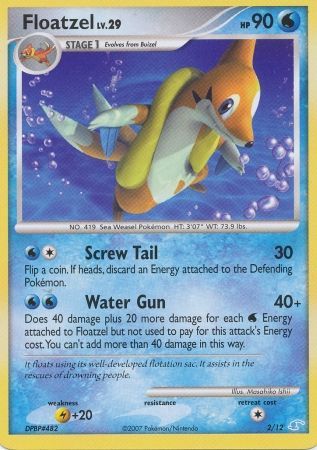 Floatzel (2/12) [Diamond & Pearl: Trainer Kit - Manaphy] | The Gaming-Verse