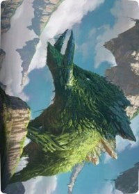 Yasharn, Implacable Earth Art Card [Zendikar Rising Art Series] | The Gaming-Verse