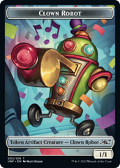 Clown Robot (003) // Storm Crow Double-sided Token [Unfinity Tokens] | The Gaming-Verse