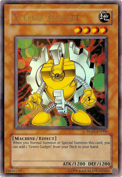 Yellow Gadget [HL07-EN006] Parallel Rare | The Gaming-Verse