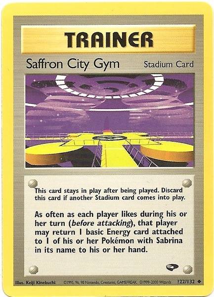 Saffron City Gym (122/132) [Gym Challenge Unlimited] | The Gaming-Verse