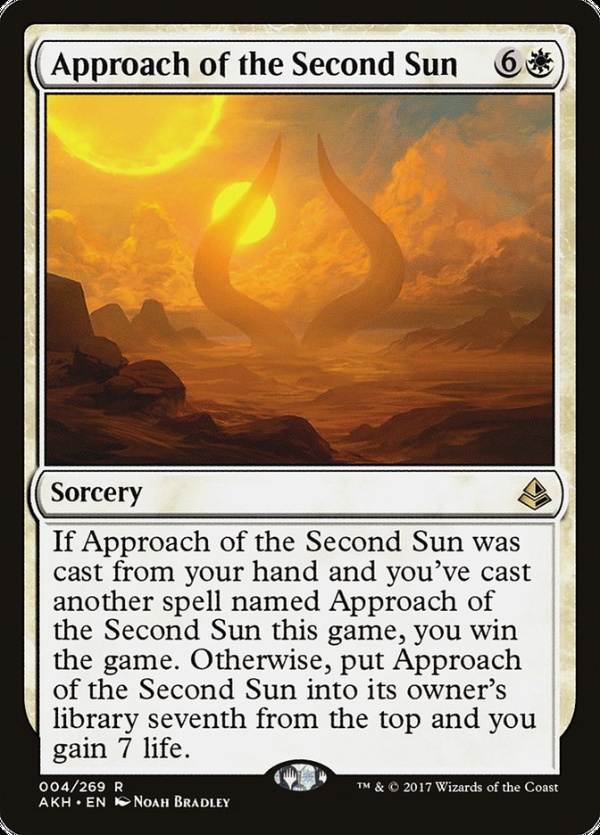 Approach of the Second Sun [Amonkhet] | The Gaming-Verse