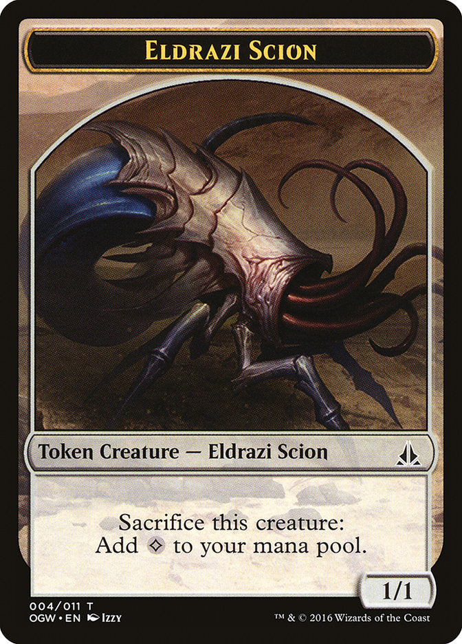 Eldrazi Scion (004/011) [Oath of the Gatewatch Tokens] | The Gaming-Verse