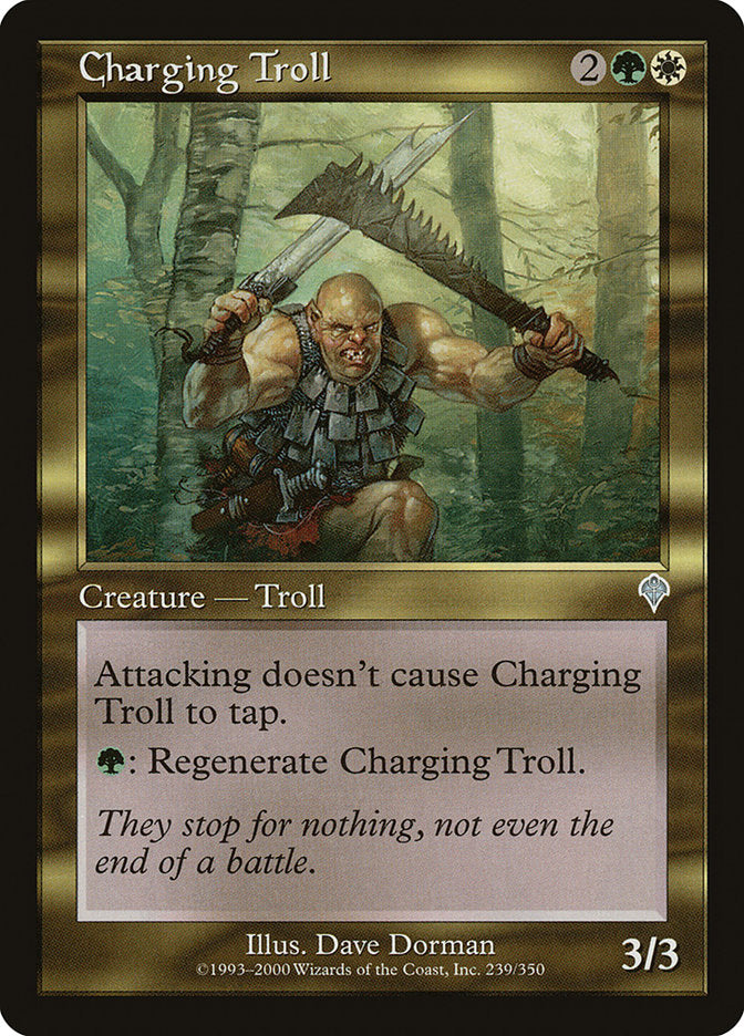 Charging Troll [Invasion] | The Gaming-Verse