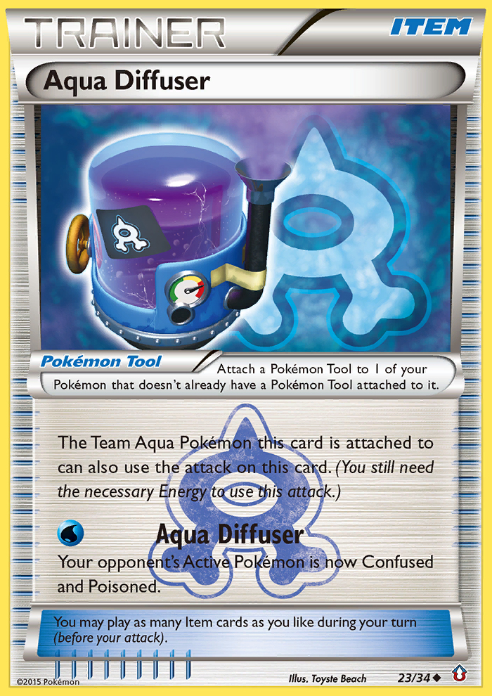 Aqua Diffuser (23/34) [XY: Double Crisis] | The Gaming-Verse