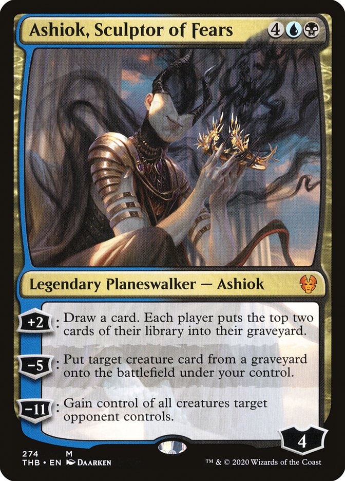 Ashiok, Sculptor of Fears [Theros Beyond Death] | The Gaming-Verse