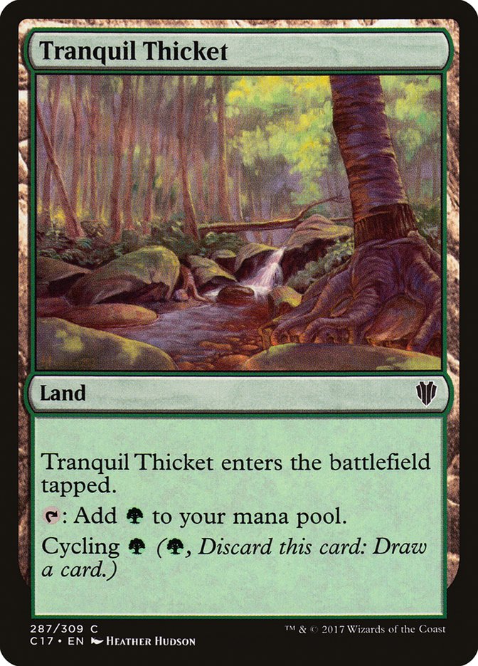 Tranquil Thicket [Commander 2017] | The Gaming-Verse