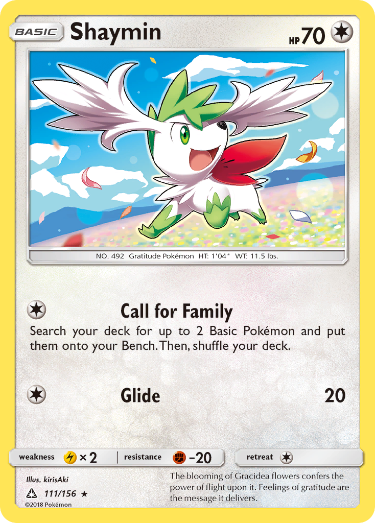 Shaymin (111/156) [Sun & Moon: Ultra Prism] | The Gaming-Verse