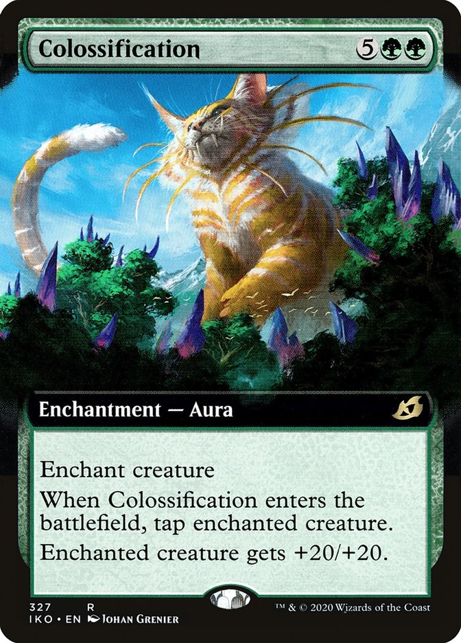 Colossification (Extended Art) [Ikoria: Lair of Behemoths] | The Gaming-Verse