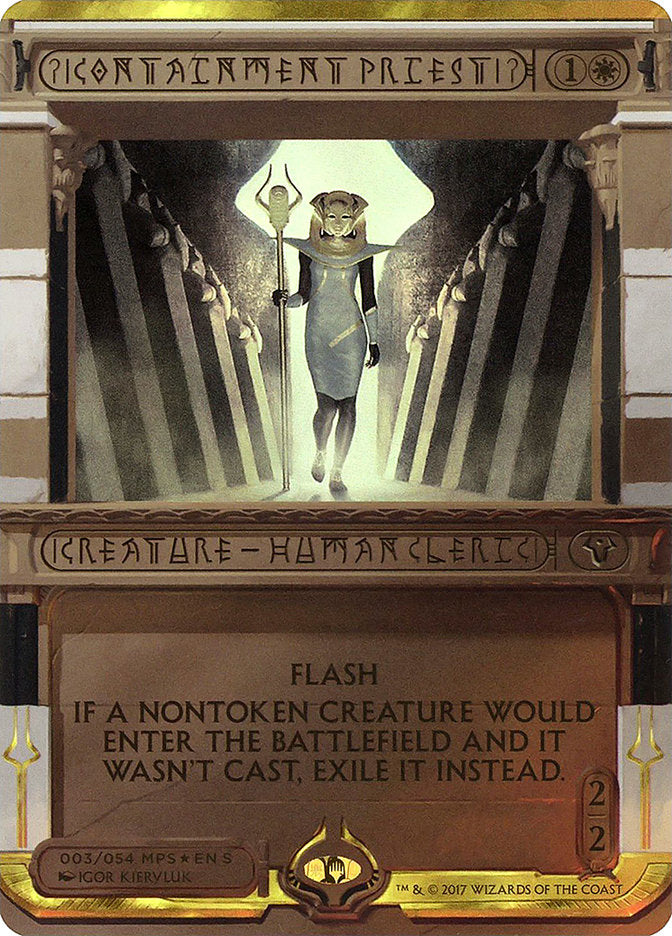 Containment Priest (Invocation) [Amonkhet Invocations] | The Gaming-Verse