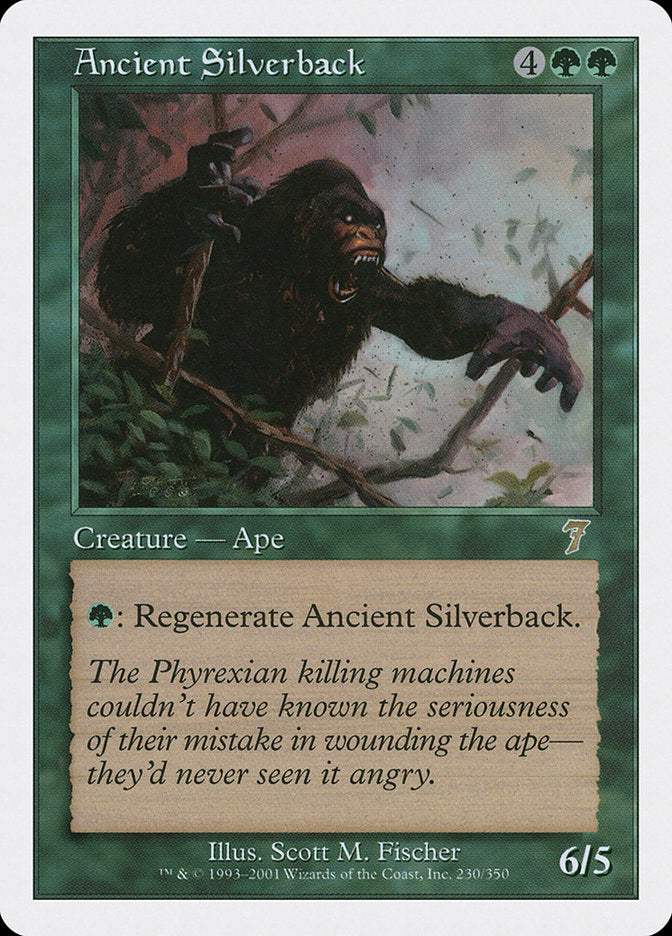 Ancient Silverback [Seventh Edition] | The Gaming-Verse