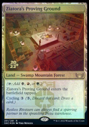 Ziatora's Proving Ground [Streets of New Capenna Prerelease Promos] | The Gaming-Verse