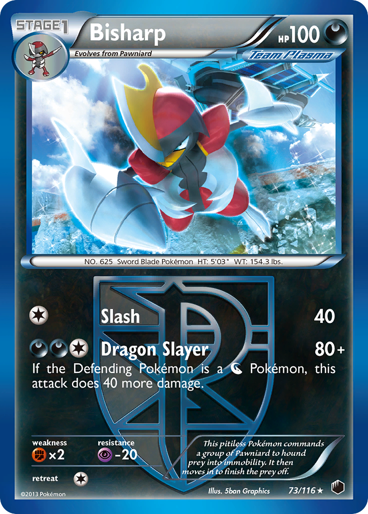 Bisharp (73/116) [Black & White: Plasma Freeze] | The Gaming-Verse