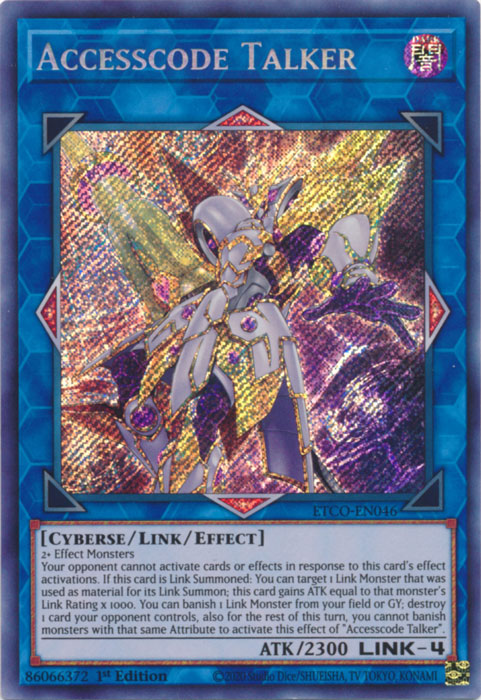 Accesscode Talker [ETCO-EN046] Secret Rare | The Gaming-Verse