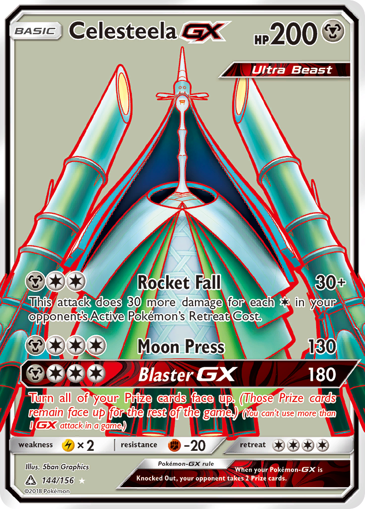 Celesteela GX (144/156) [Sun & Moon: Ultra Prism] | The Gaming-Verse