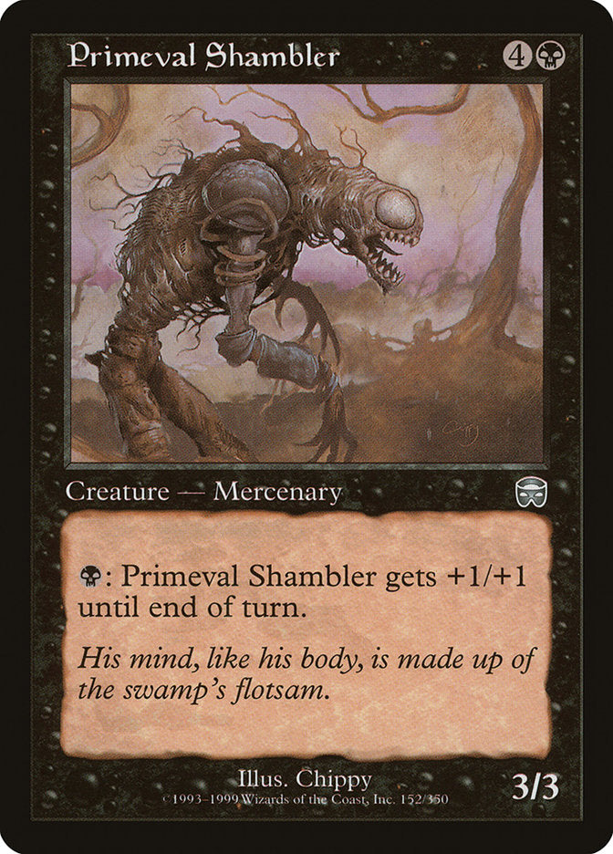 Primeval Shambler [Mercadian Masques] | The Gaming-Verse