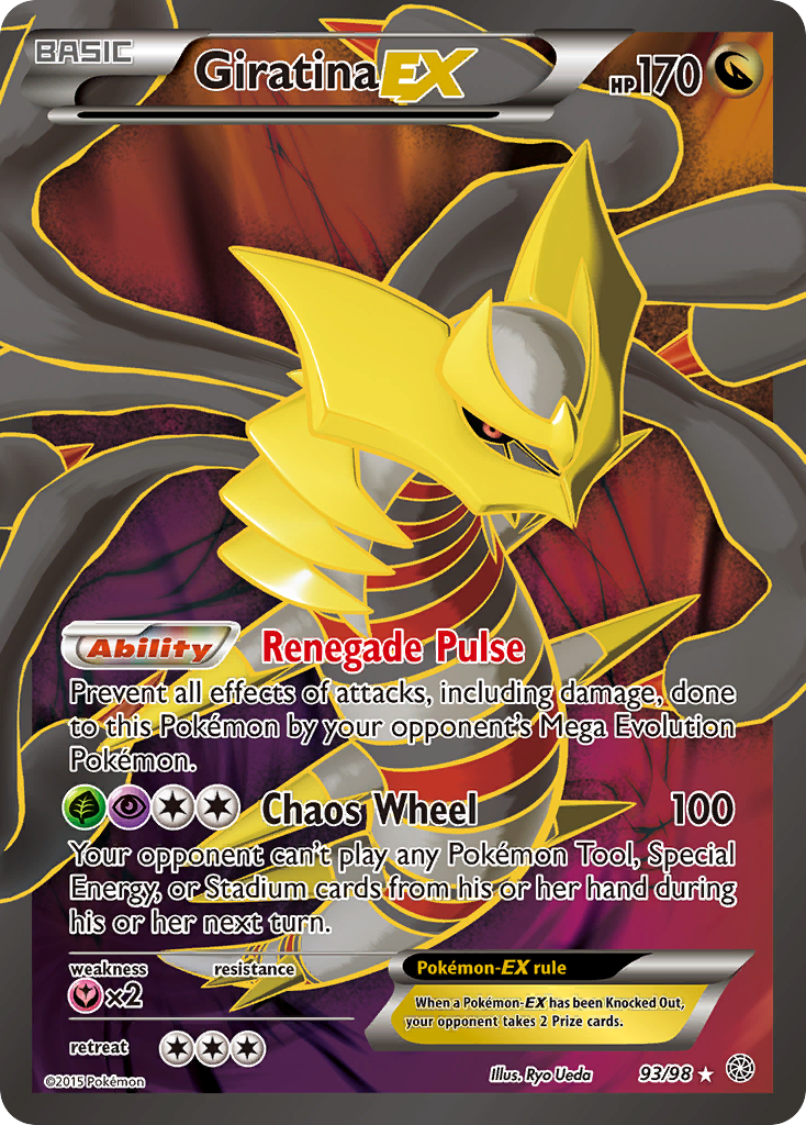 Giratina EX (93/98) [XY: Ancient Origins] | The Gaming-Verse