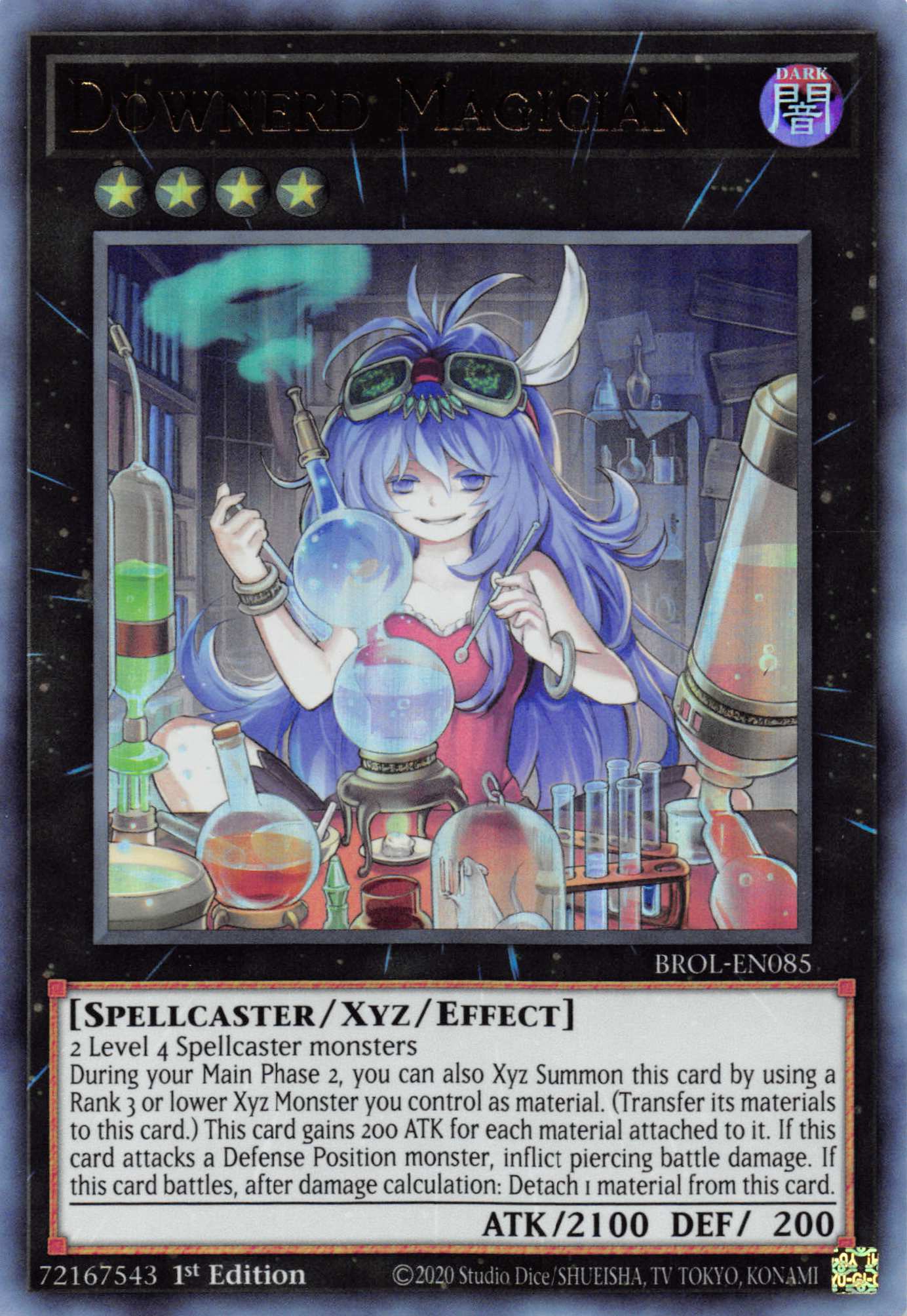 Downerd Magician [BROL-EN085] Ultra Rare | The Gaming-Verse