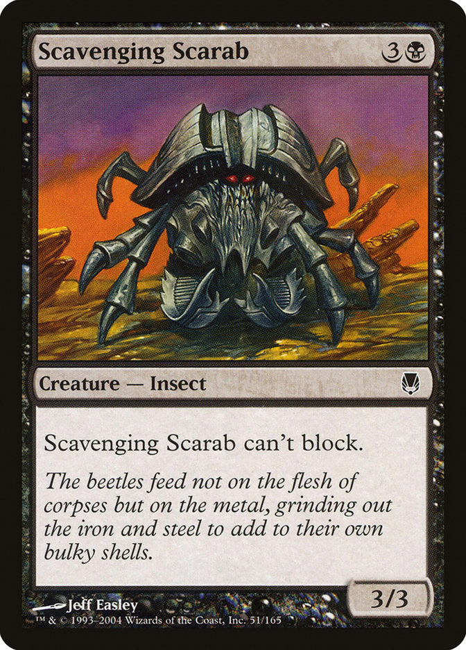 Scavenging Scarab [Darksteel] | The Gaming-Verse