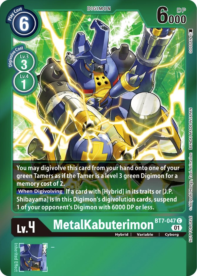 MetalKabuterimon [BT7-047] (Event Pack 3) [Next Adventure Promos] | The Gaming-Verse