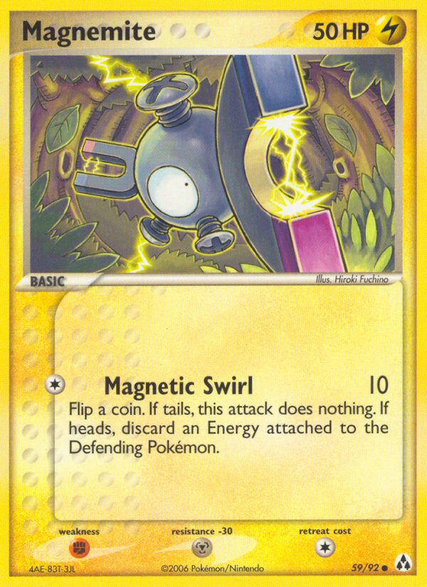 Magnemite (59/92) [EX: Legend Maker] | The Gaming-Verse