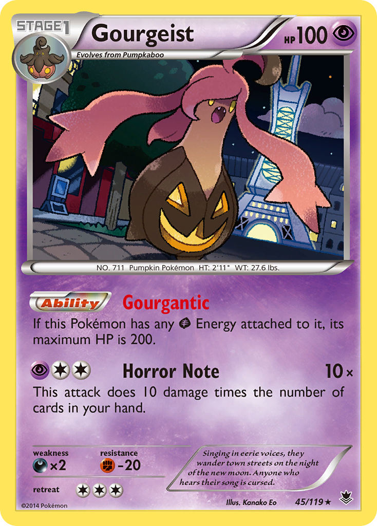 Gourgeist (45/119) [XY: Phantom Forces] | The Gaming-Verse