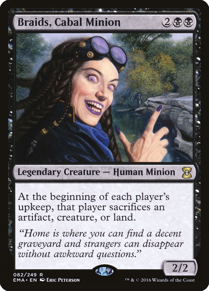 Braids, Cabal Minion [Eternal Masters] | The Gaming-Verse