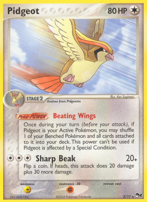 Pidgeot (2/17) [POP Series 2] | The Gaming-Verse