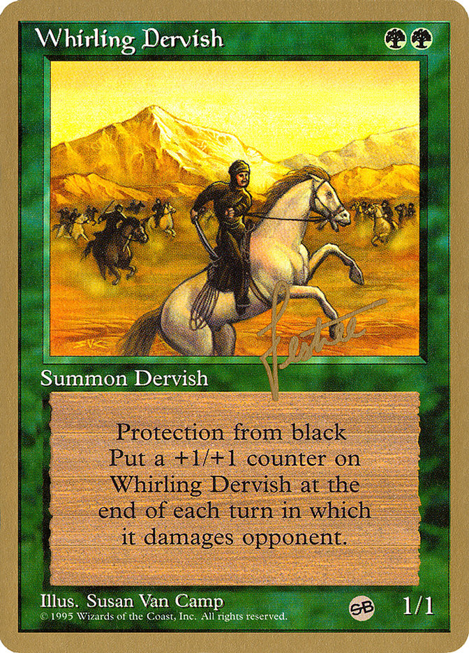 Whirling Dervish (Bertrand Lestree) (SB) [Pro Tour Collector Set] | The Gaming-Verse