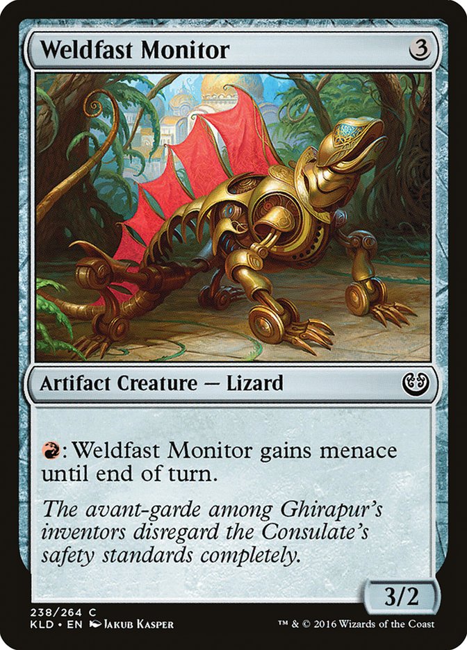 Weldfast Monitor [Kaladesh] | The Gaming-Verse