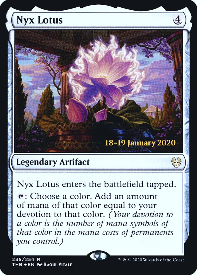 Nyx Lotus [Theros Beyond Death Prerelease Promos] | The Gaming-Verse