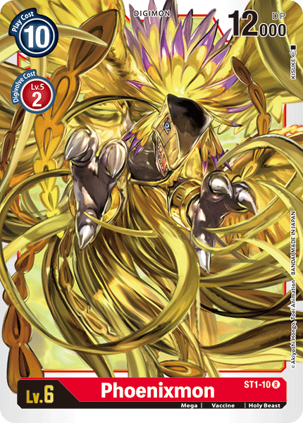 Phoenixmon [ST1-10] [Starter Deck: Gaia Red] | The Gaming-Verse